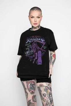 CASH Call Waiting Black Tee