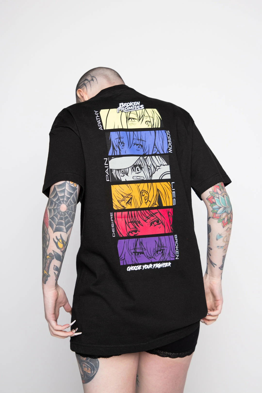 BROKEN PROMISES BP Chainsaw Eyes SST Black 11 BROKEN PROMISES BP Chainsaw Eyes SST Black