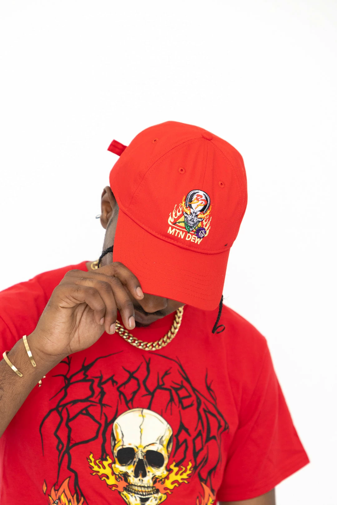 CASH BPxMTN DEW Warning Sign Hat Headwear 4 CASH BPxMTN DEW Warning Sign Hat Headwear