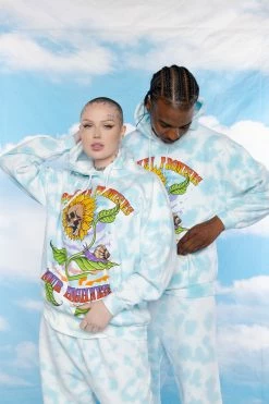 BROKEN PROMISES Contact High Tie Dye Hoodie - BPxYH Hoodies