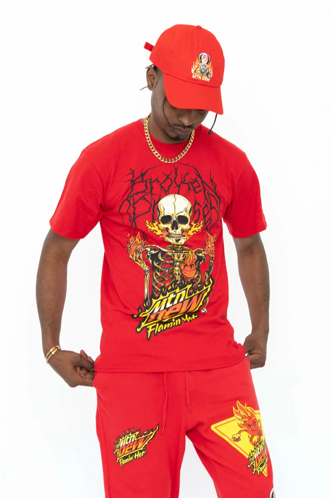 CASH Shirts BPxMTN DEW Scorched Tee Red 5 CASH Shirts BPxMTN DEW Scorched Tee Red