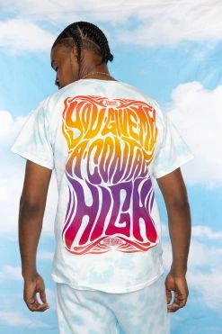 BROKEN PROMISES Contact High Tie Dye S/S Tee - BPxYH Shirts 17 BROKEN PROMISES Contact High Tie Dye S/S Tee - BPxYH Shirts