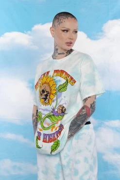 BROKEN PROMISES Contact High Tie Dye S/S Tee - BPxYH Shirts 18 BROKEN PROMISES Contact High Tie Dye S/S Tee - BPxYH Shirts