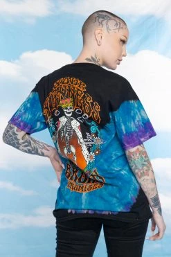 BROKEN PROMISES Crash And Burn V-Dye Tee - BPxYH Shirts