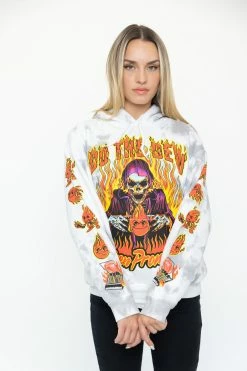 CASH Hoodies BPxMTN DEW Slow Burn Tie Dye Hoodie