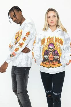 CASH Hoodies BPxMTN DEW Slow Burn Tie Dye Hoodie