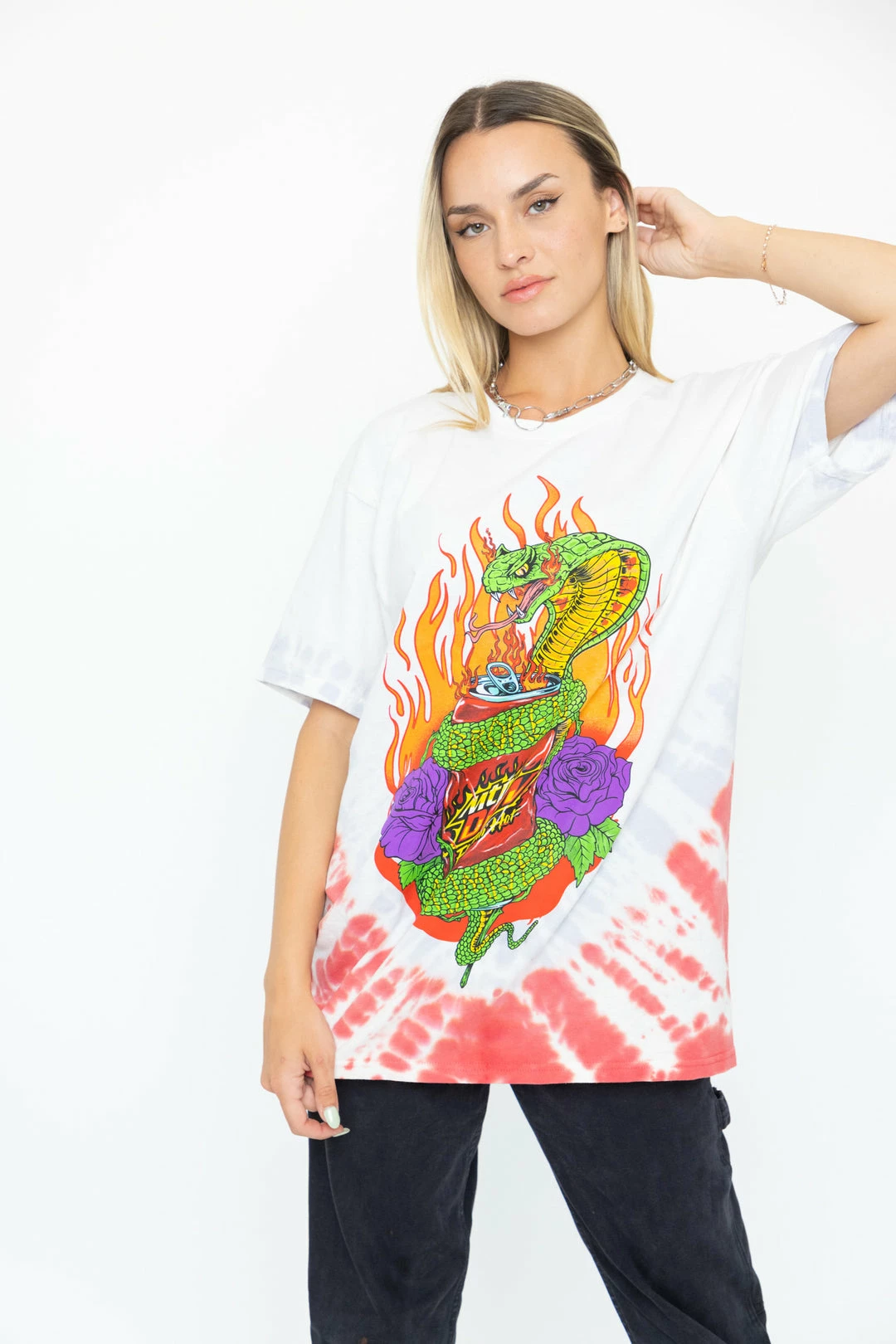 CASH BPxMTN DEW Down In Flames V-Dye Tee Shirts 5 CASH BPxMTN DEW Down In Flames V-Dye Tee Shirts