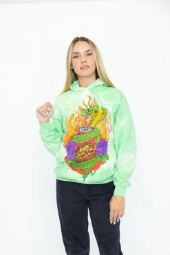 CASH BPxMTN DEW Down In Flames Tie Dye Hoodie