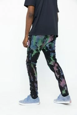CASH Bottoms Graveyard Multi Tie-Dye Denim 15 CASH Bottoms Graveyard Multi Tie-Dye Denim