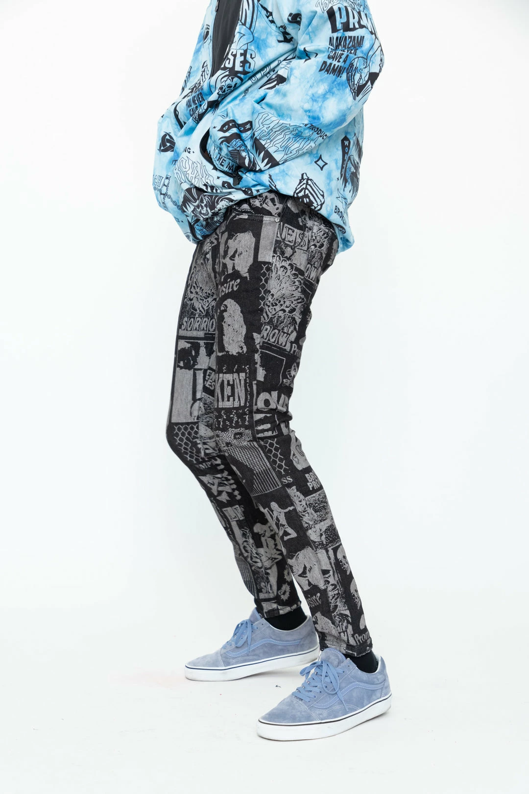 BROKEN PROMISES Tabloid Denim - Black 5 BROKEN PROMISES Tabloid Denim - Black