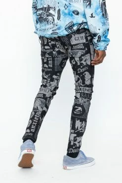 BROKEN PROMISES Tabloid Denim - Black 9 BROKEN PROMISES Tabloid Denim - Black