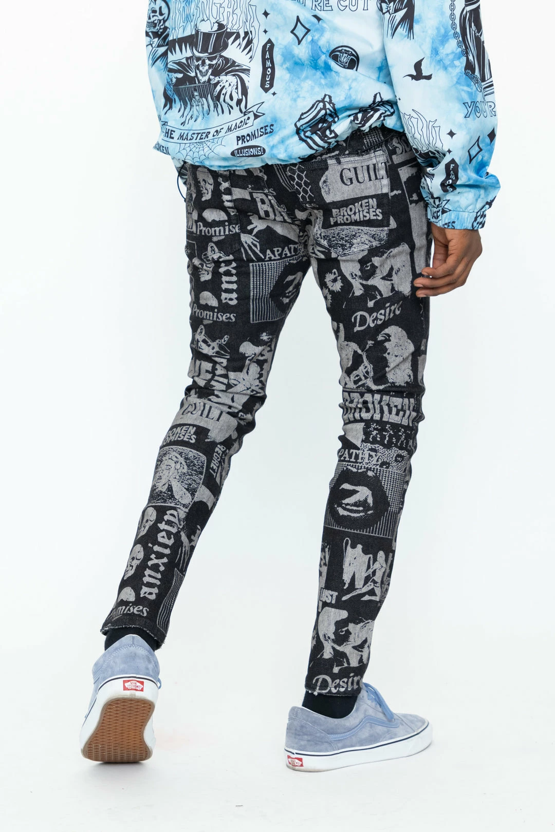 BROKEN PROMISES Tabloid Denim - Black 6 BROKEN PROMISES Tabloid Denim - Black