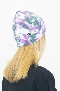 BROKEN PROMISES Stress Me Out Beanie Multi Dye Headwear 8 BROKEN PROMISES Stress Me Out Beanie Multi Dye Headwear