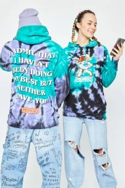 CASH Hoodies Delete Me Tie Dye Hoodie