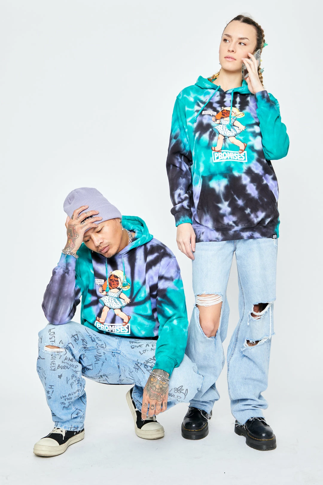 CASH Hoodies Delete Me Tie Dye Hoodie 10 CASH Hoodies Delete Me Tie Dye Hoodie