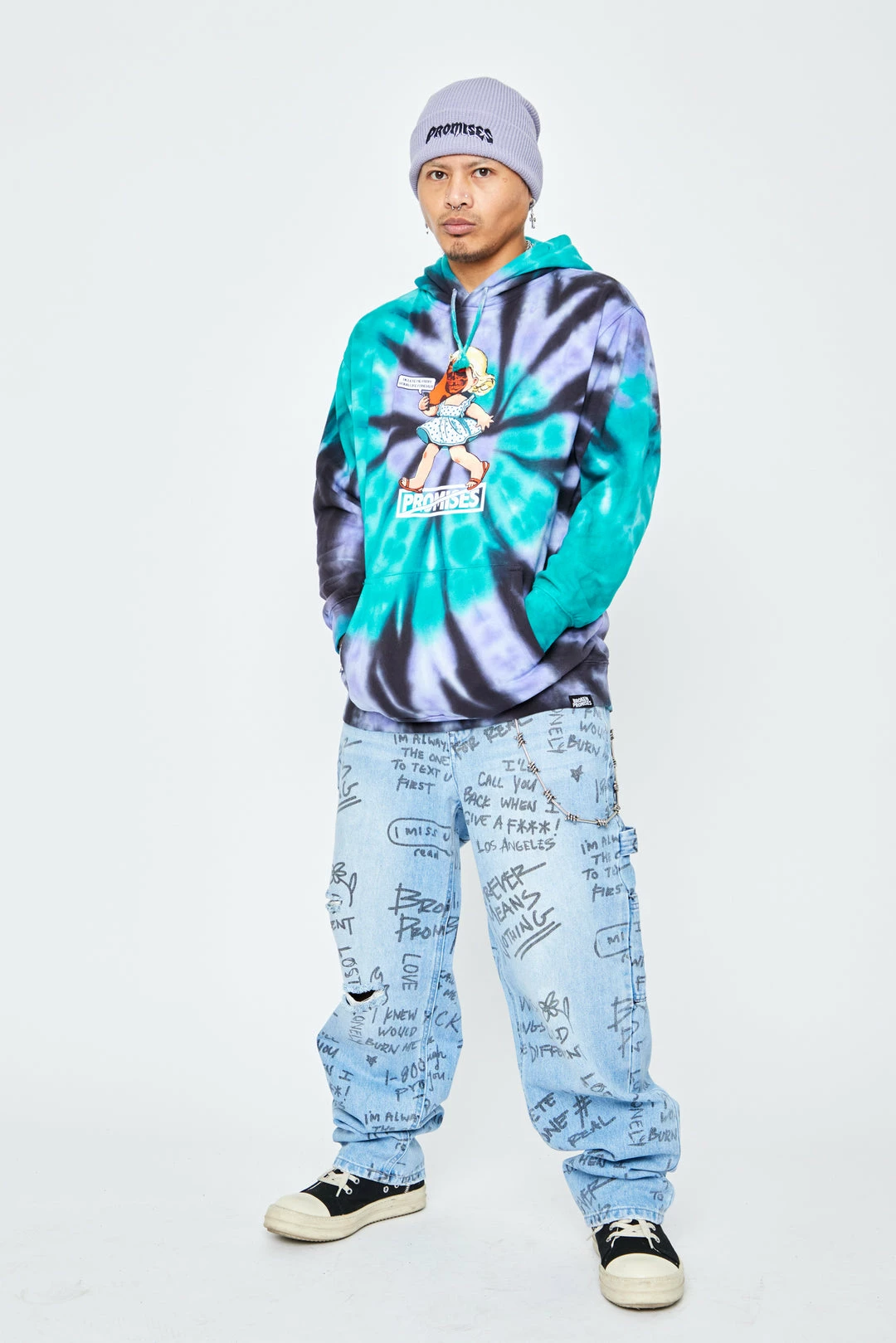 CASH Hoodies Delete Me Tie Dye Hoodie 7 CASH Hoodies Delete Me Tie Dye Hoodie