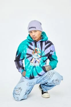 CASH Hoodies Delete Me Tie Dye Hoodie