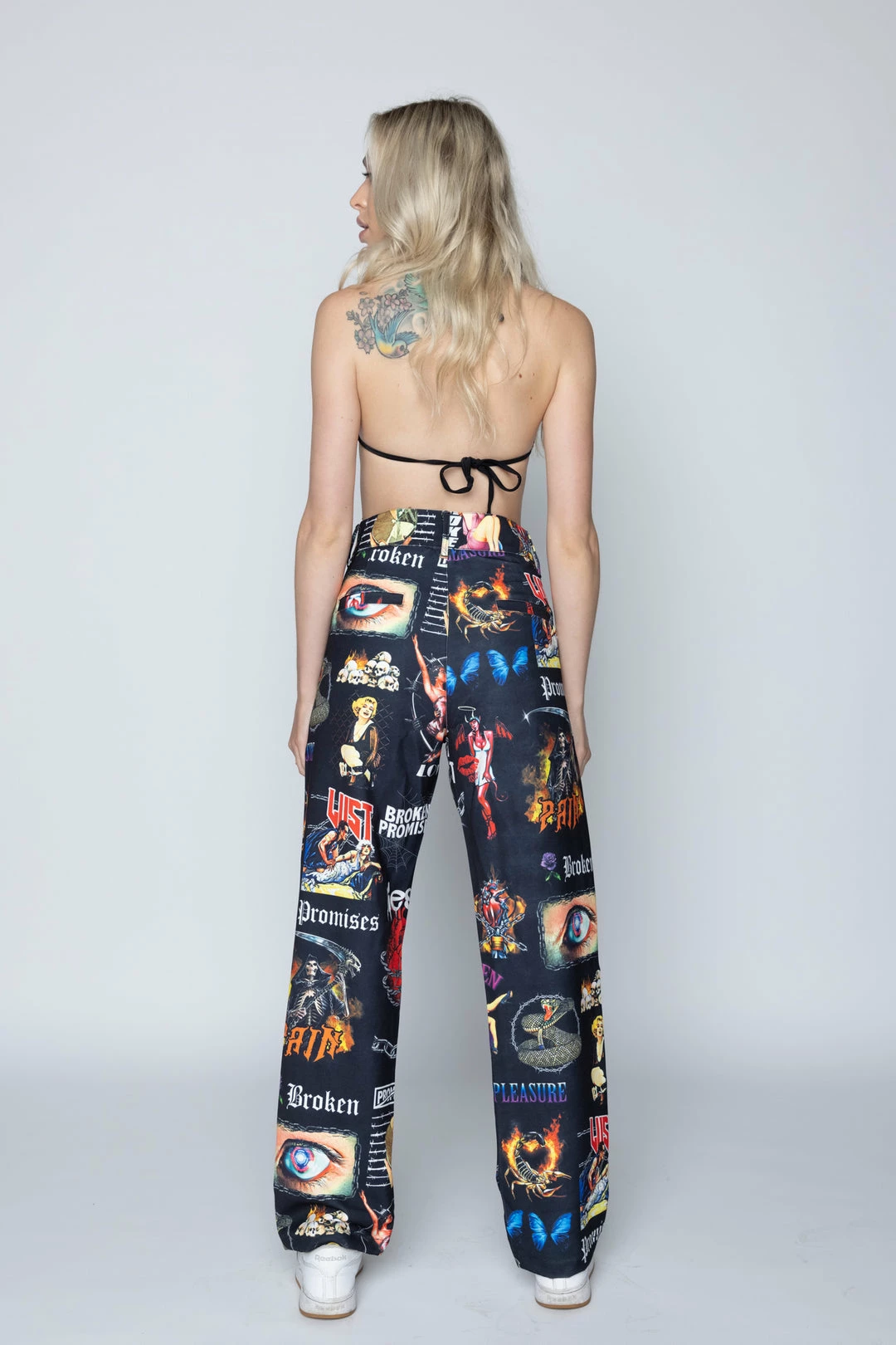 BROKEN PROMISES Bottoms Guilty Pleasure Skate Pant Black 11 BROKEN PROMISES Bottoms Guilty Pleasure Skate Pant Black