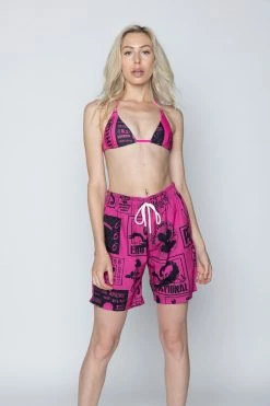 BROKEN PROMISES Switchblade Bikini Top Swim