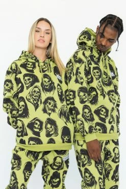 BROKEN PROMISES Reaper Guide Green Hoodie