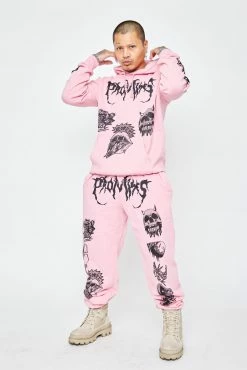 CASH Secret Crush Hoodie Pink Hoodies