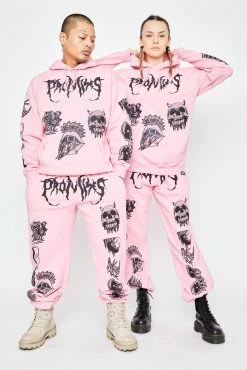 CASH Secret Crush Sweats Pink Bottoms