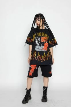 BROKEN PROMISES Hey Hot Stuff Shorts Bottoms 12 BROKEN PROMISES Hey Hot Stuff Shorts Bottoms