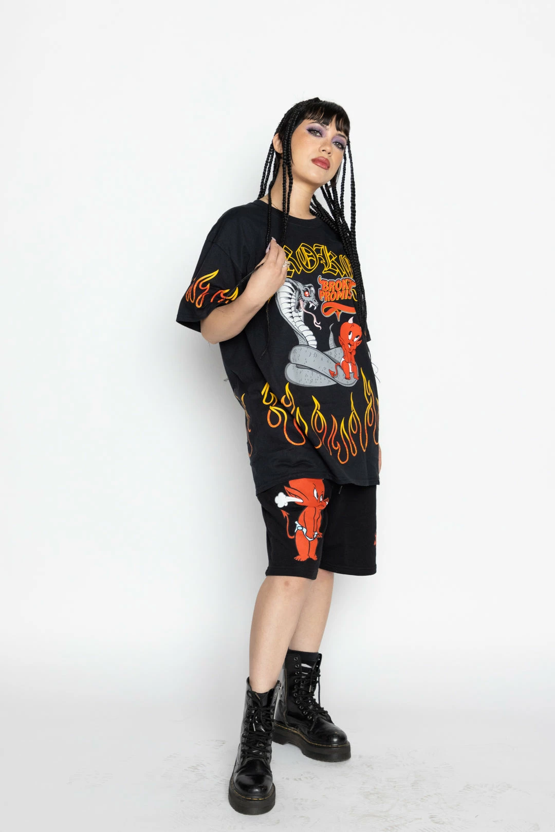 BROKEN PROMISES Hey Hot Stuff Shorts Bottoms 7 BROKEN PROMISES Hey Hot Stuff Shorts Bottoms