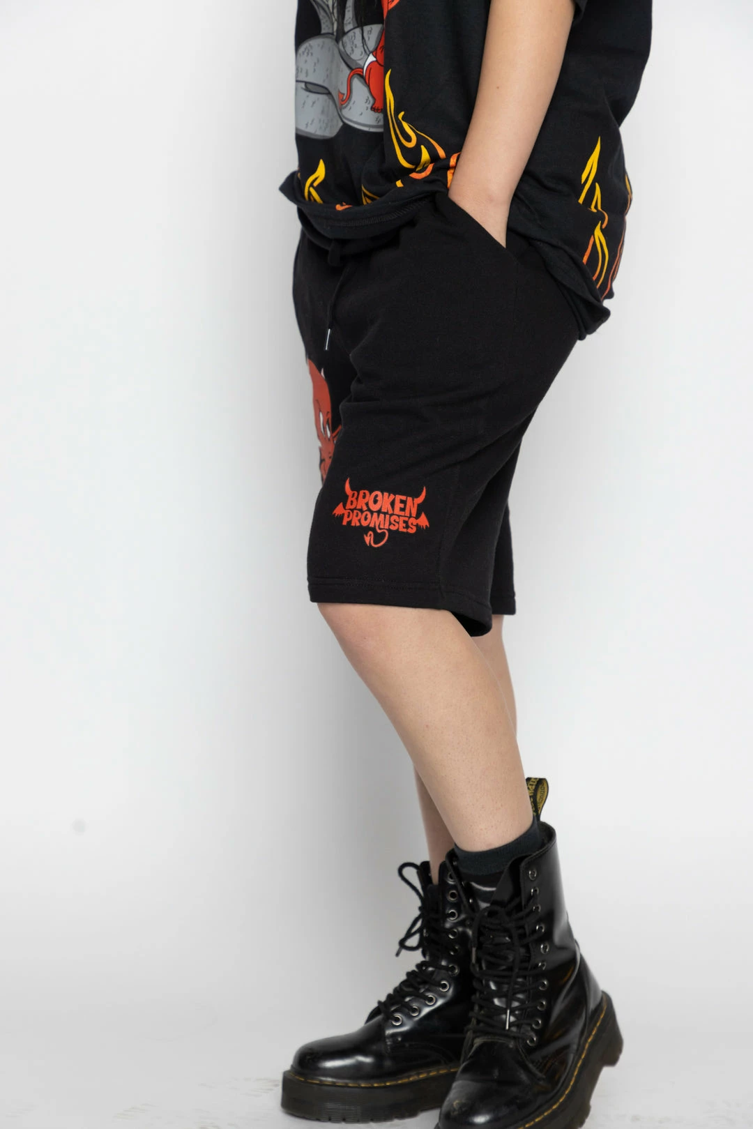 BROKEN PROMISES Hey Hot Stuff Shorts Bottoms 9 BROKEN PROMISES Hey Hot Stuff Shorts Bottoms