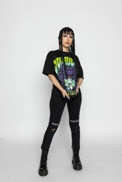 BROKEN PROMISES You Bug Me Tee Black Shirts