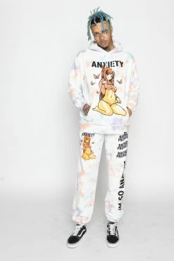 BROKEN PROMISES Anxiety Tie Dye Sweats Confetti Bottoms 14 BROKEN PROMISES Anxiety Tie Dye Sweats Confetti Bottoms