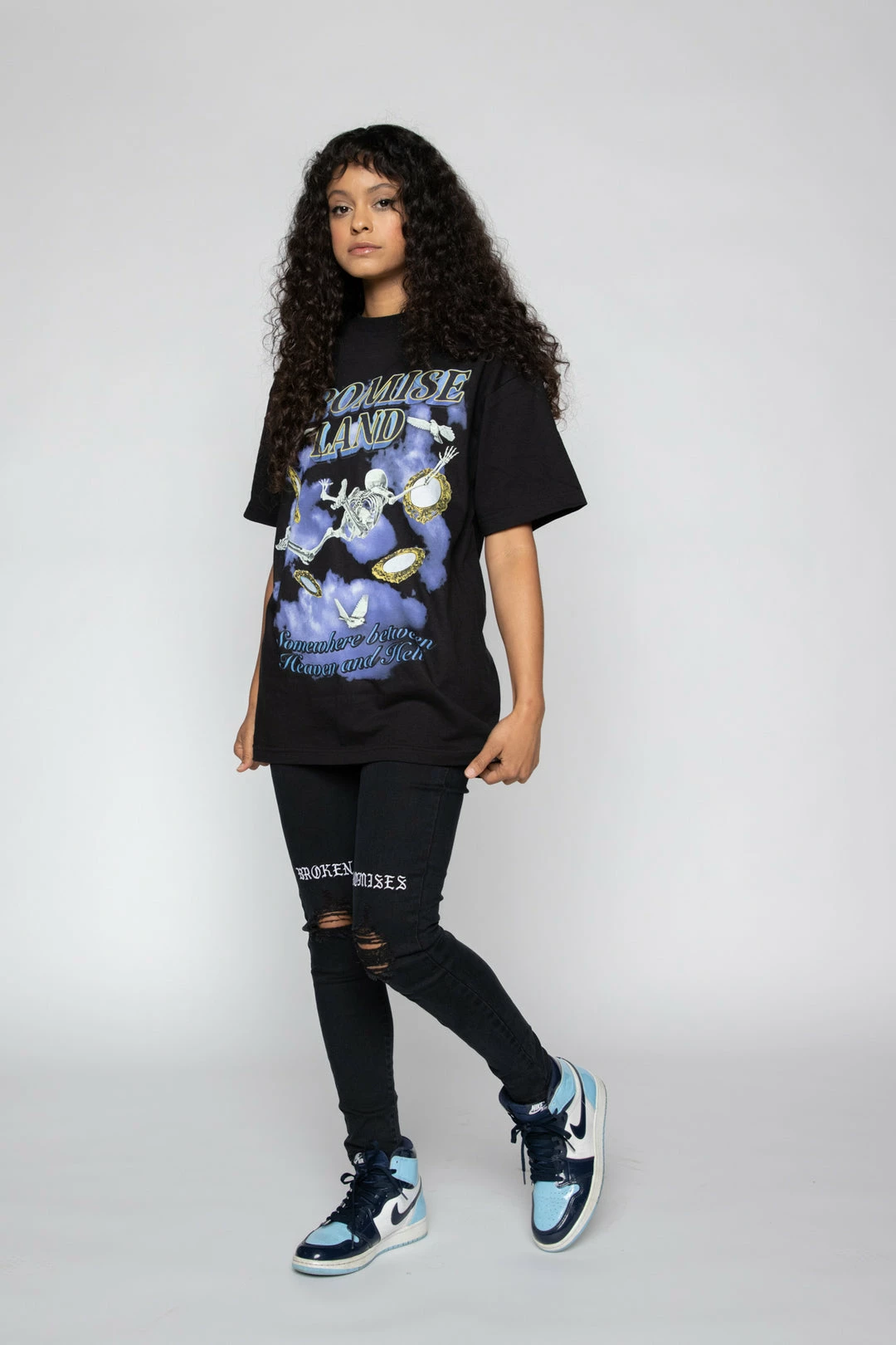 BROKEN PROMISES Shirts Self Reflection Tee Black 3 BROKEN PROMISES Shirts Self Reflection Tee Black