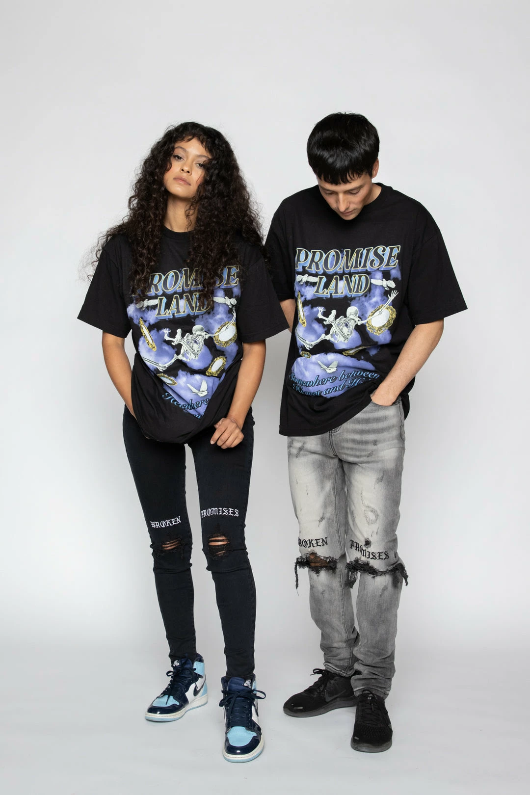 BROKEN PROMISES Shirts Self Reflection Tee Black 10 BROKEN PROMISES Shirts Self Reflection Tee Black