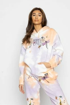 CASH Dragonflies Tie Dye Hoodie Hoodies