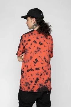 CASH Max Volume Tie Dye Tee Red/Black Shirts