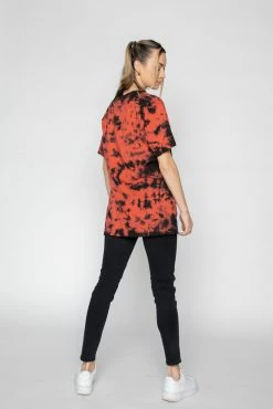 CASH Max Volume Tie Dye Tee Red/Black Shirts