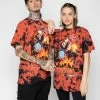 CASH Max Volume Tie Dye Tee Red/Black Shirts 2 CASH Max Volume Tie Dye Tee Red/Black Shirts