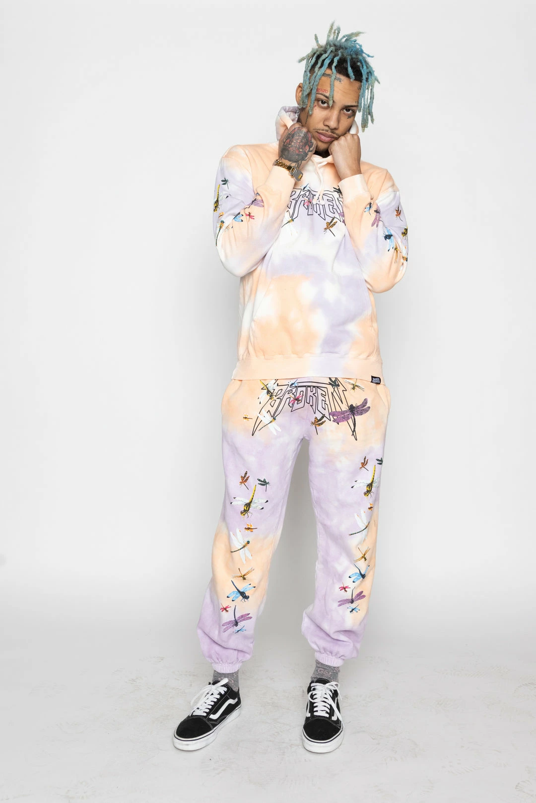 CASH Dragonflies Tie Dye Sweatpants 7 CASH Dragonflies Tie Dye Sweatpants