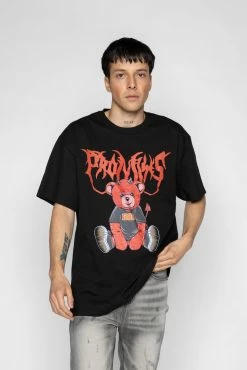 BROKEN PROMISES Shirts Damien S/S Tee Blk 24 BROKEN PROMISES Shirts Damien S/S Tee Blk