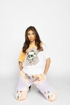 BROKEN PROMISES Bee So Heartless Tie Dye SST Orange/Pink