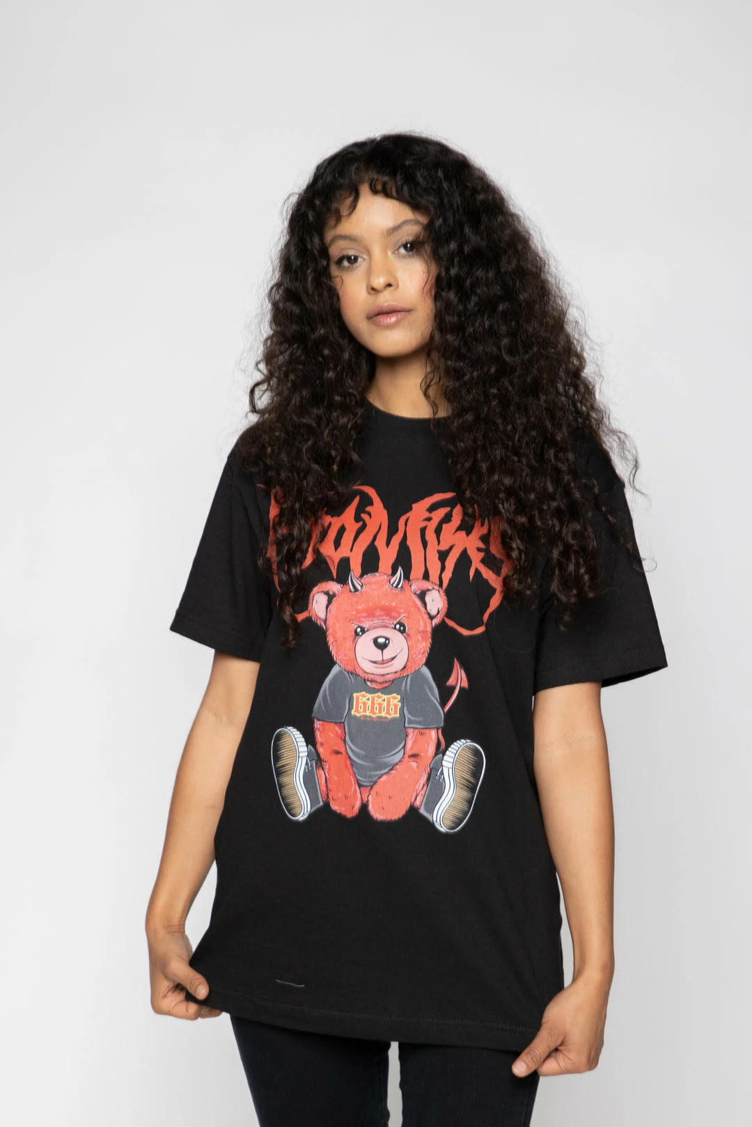 BROKEN PROMISES Shirts Damien S/S Tee Blk 8 BROKEN PROMISES Shirts Damien S/S Tee Blk