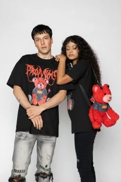 BROKEN PROMISES Shirts Damien S/S Tee Blk 31 BROKEN PROMISES Shirts Damien S/S Tee Blk