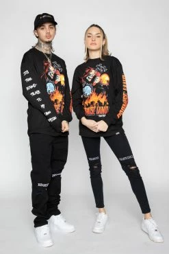 CASH Shirts Max Volume L/S Blk