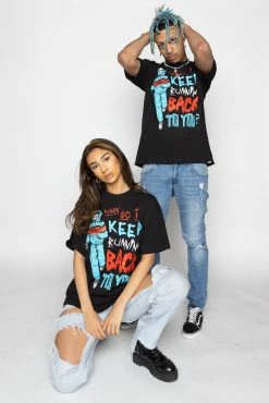 CASH Back To You Tee Black 15 CASH Back To You Tee Black