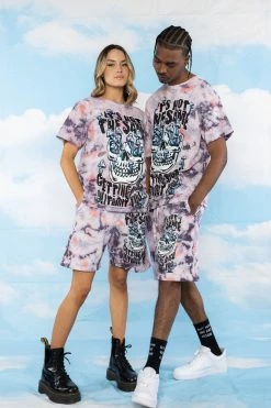 BROKEN PROMISES Shirts Magical Mushrooms Crystal Wash Tee - BPxYH