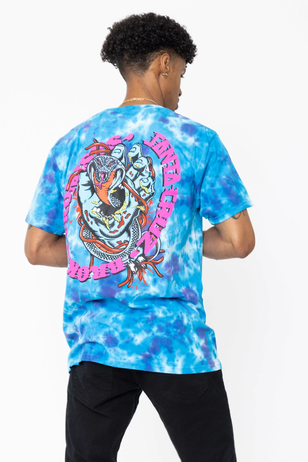 BROKEN PROMISES Shirts BP X SC Striker Dye Tee Blue 13 BROKEN PROMISES Shirts BP X SC Striker Dye Tee Blue