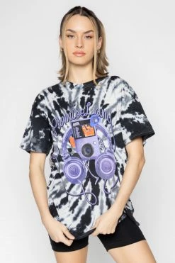 CASH Playlist Tie Dye Tee