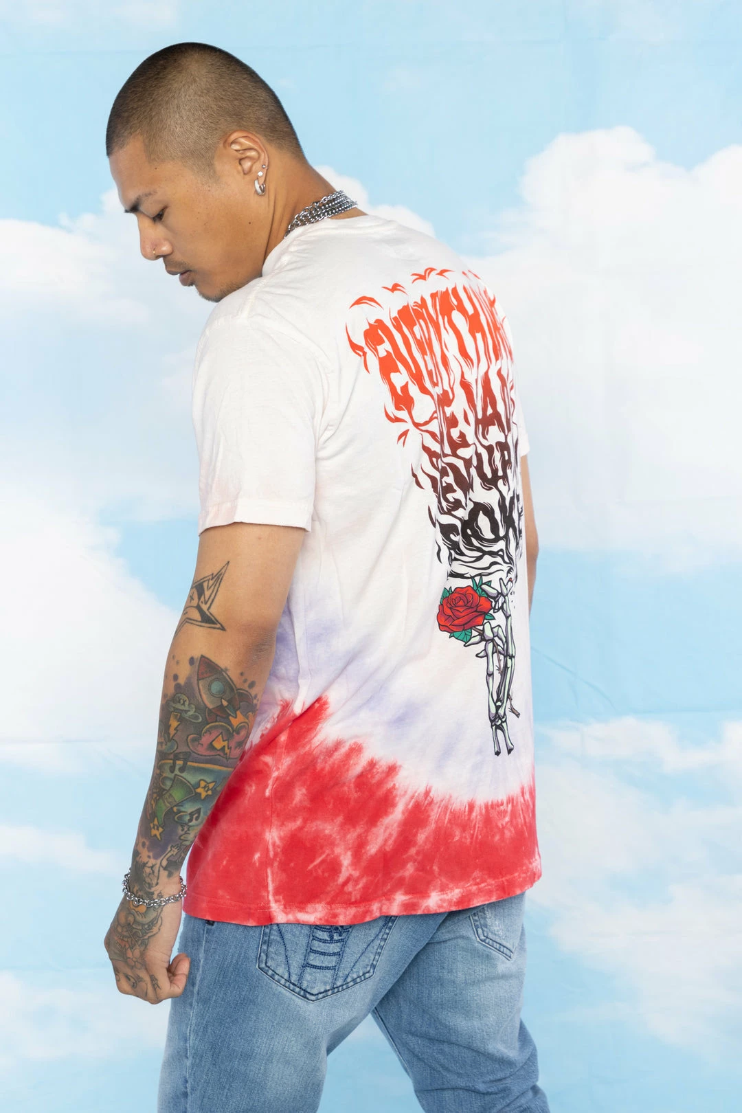 BROKEN PROMISES Up In Smoke V-Dye S/S Tee - BPxYH Shirts 9 BROKEN PROMISES Up In Smoke V-Dye S/S Tee - BPxYH Shirts