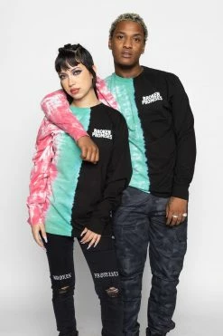 CASH Shirts Wave Logo Tri-Color L/S