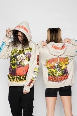 CASH Hoodies Only Nightmare Hoodie Sand 64 CASH Hoodies Only Nightmare Hoodie Sand